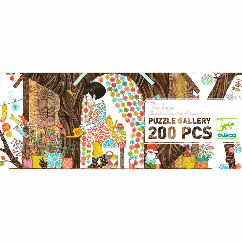 Valokuva tuotteesta Palapeli 200 palaa Tree House, kuuluu tuoteryhmään Palapelit.