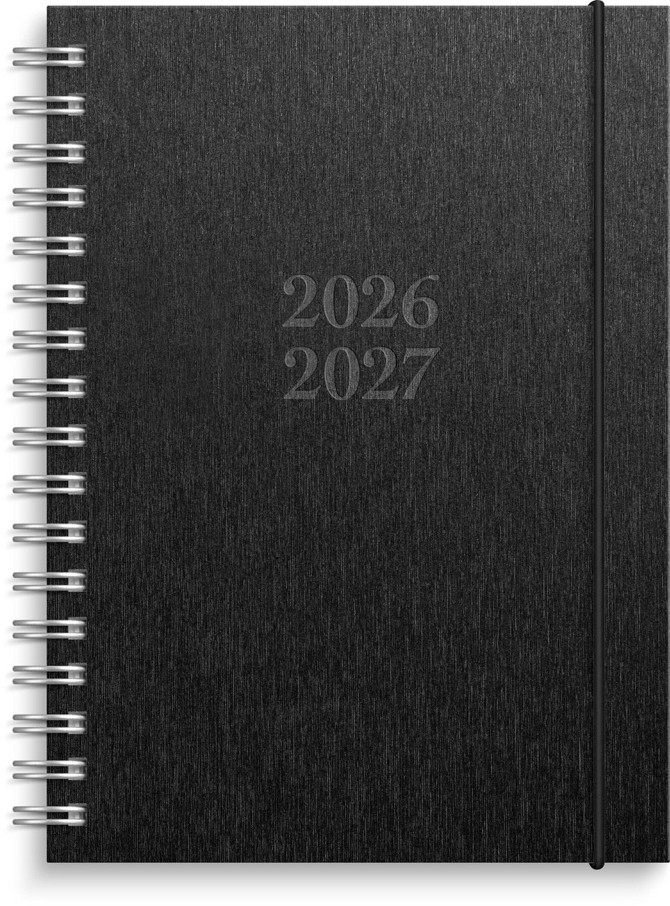 Valokuva tuotteesta Senator Ariane A6 musta 2026-2027 (lukuvuosikalenteri), kuuluu tuoteryhmään Lukuvuosikalenterit.