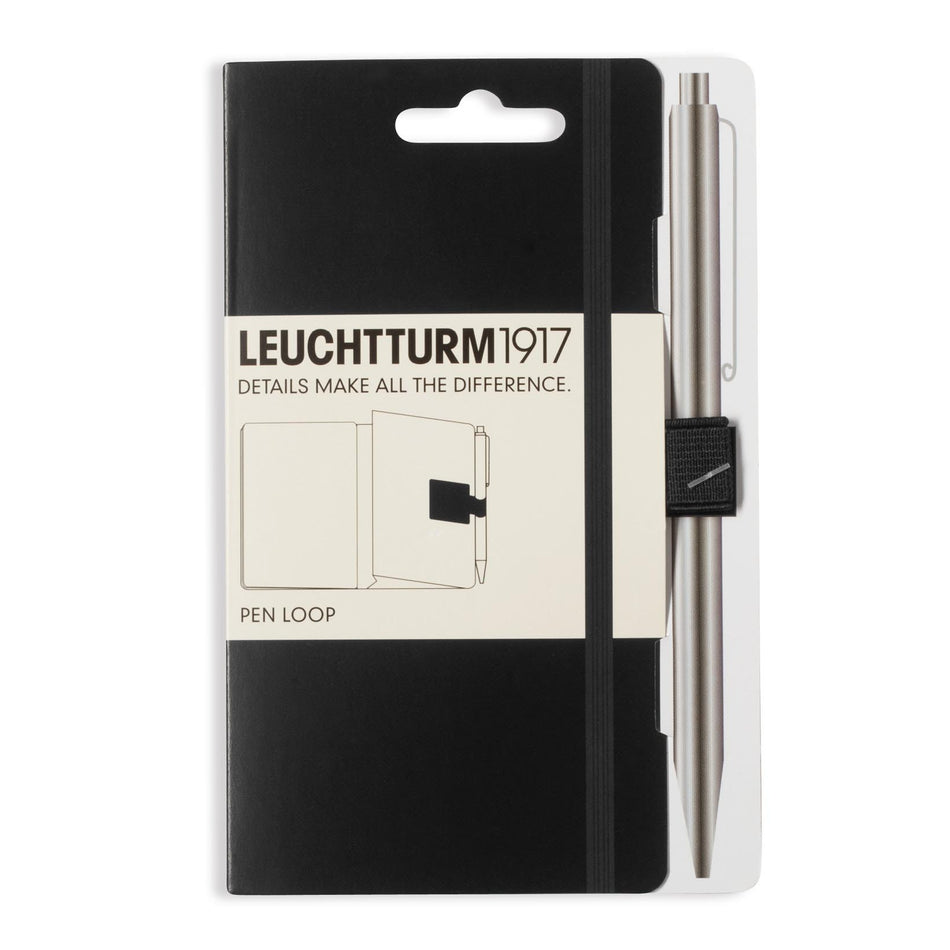 Valokuva tuotteesta Kynänpidike Leuchtturm1917 Black, kuuluu tuoteryhmään Muistikirjat.