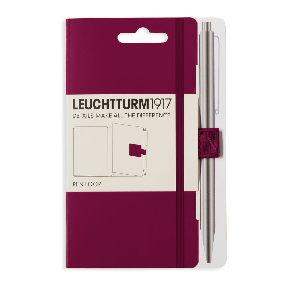 Valokuva tuotteesta Kynänpidike Leuchtturm1917 Port red, kuuluu tuoteryhmään Muistikirjat.
