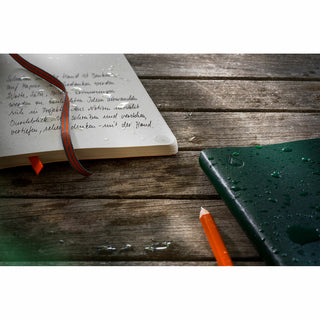 Muistikirja B6 Outline Leuchtturm1917 vedenkestävä Signal Orange pistesivut
