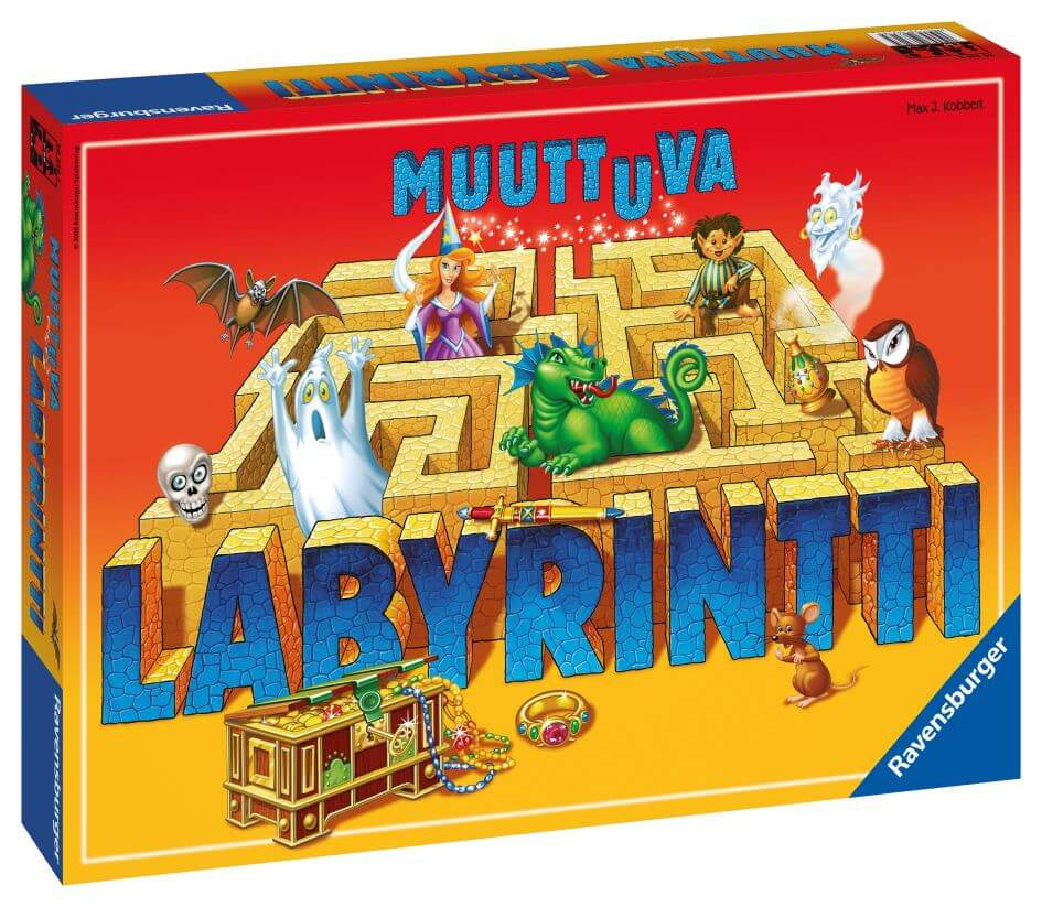 Valokuva tuotteesta Muuttuva Labyrintti, kuuluu tuoteryhmään Lautapelit.