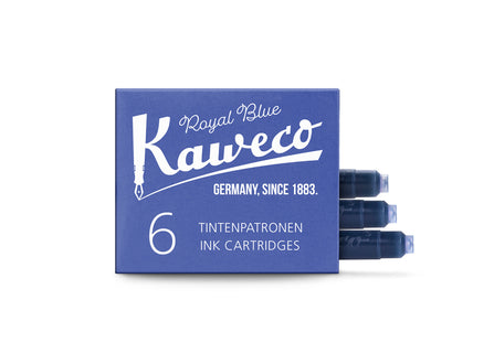 Mustepatruuna 6kpl Kaweco Ink Royal Blue