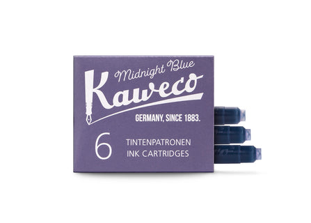 Mustepatruuna 6kpl Kaweco Ink Midnight Blue