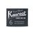 Tuotteen Mustepatruuna 6kpl Kaweco Ink Pearl Black pikkukuva 1