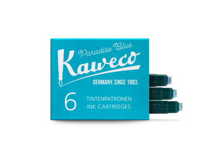Mustepatruuna 6kpl Kaweco Ink Paradise Blue