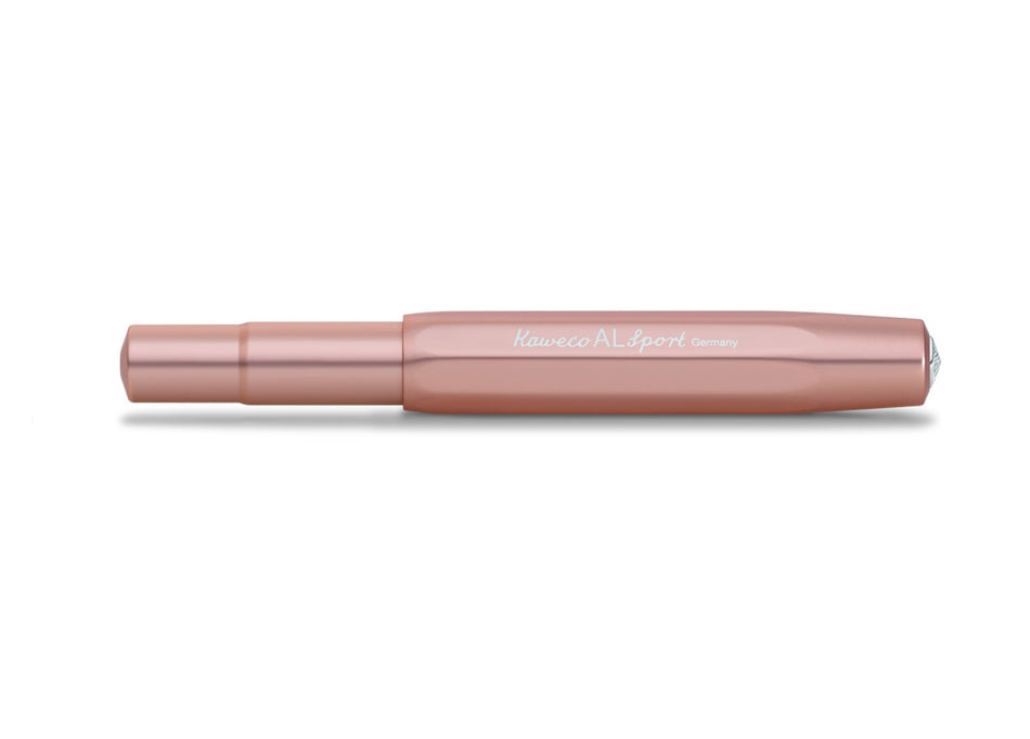 Valokuva tuotteesta Mustekynä Kaweco Al Sport F Rose Gold, kuuluu tuoteryhmään Lahjakynät.