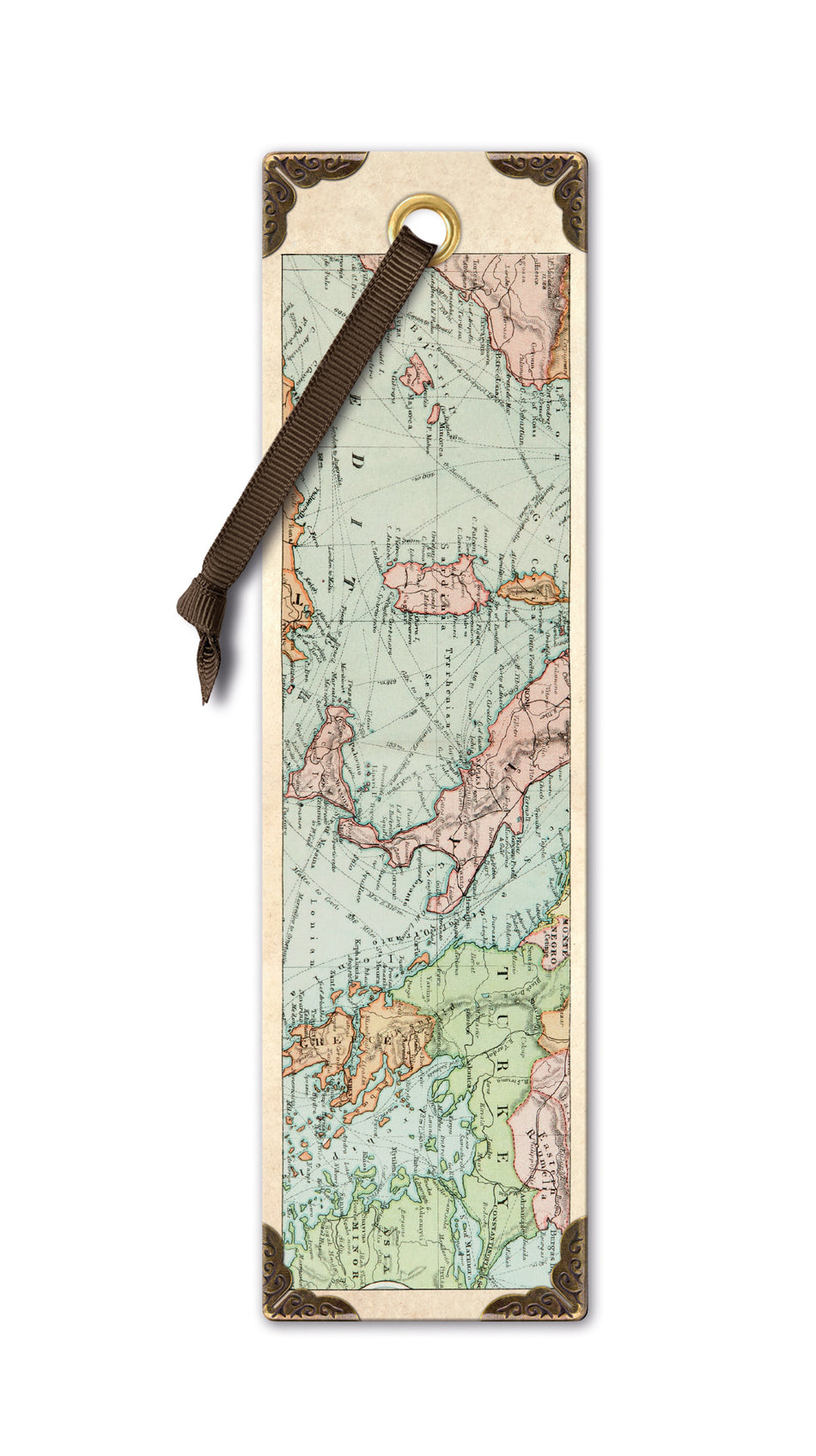Valokuva kirjasta  Vintage Bookmarks - Map, kuuluu tuoteryhmään Muut ulkomaiset kirjat.