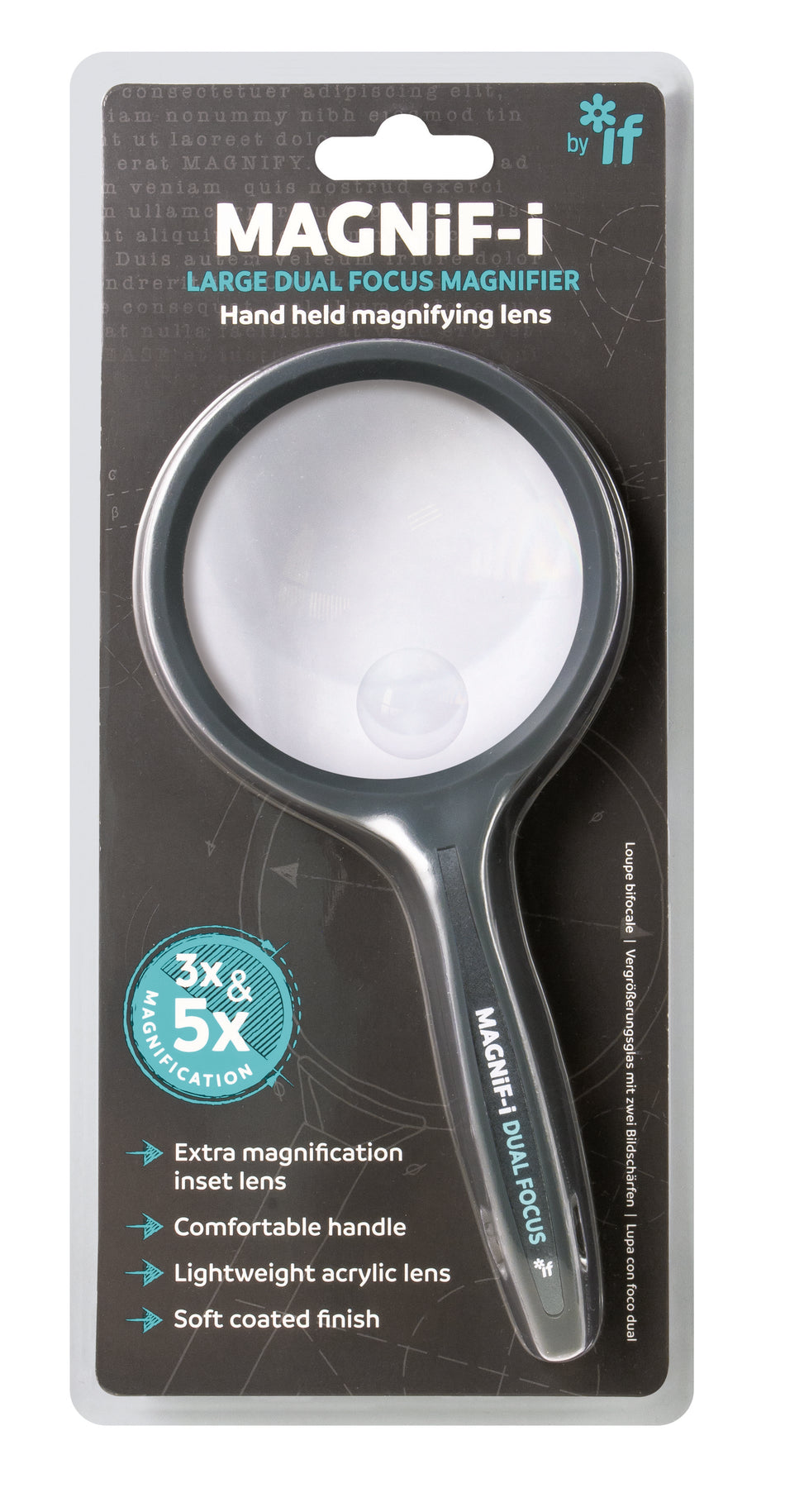 Valokuva tuotteesta Suurennuslasi MAGNiF-i Large Dual Focus Magnifier (75mm), kuuluu tuoteryhmään Lukulasit suurennuslasit.