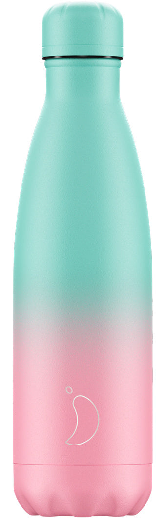 Valokuva tuotteesta Juomapullo Chilly's Gradient Pastel 500 ml, kuuluu tuoteryhmään Sesonkituotteet.