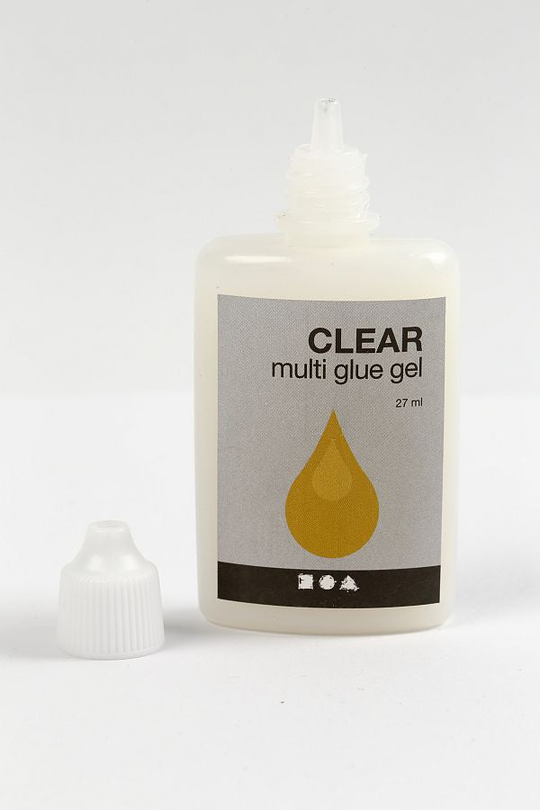 Valokuva tuotteesta Liima 27 ml Clear Multi glue, kuuluu tuoteryhmään Liimat ja sakset.