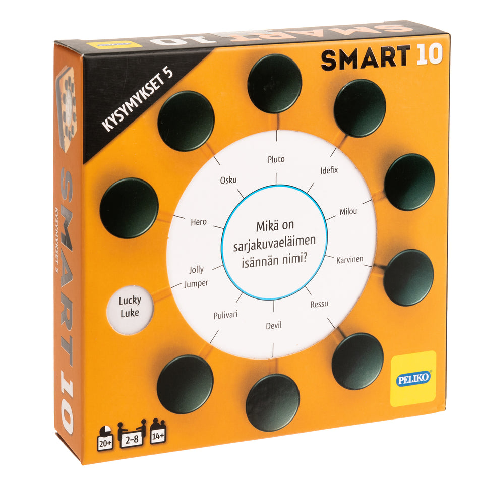 Valokuva tuotteesta Smart10 kysymykset 5, kuuluu tuoteryhmään Lautapelit.