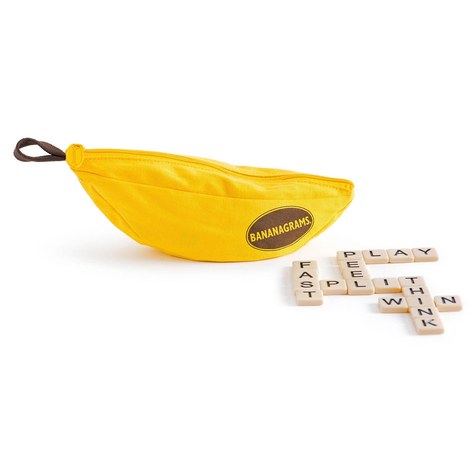 Valokuva tuotteesta Bananagrams-sanapeli, kuuluu tuoteryhmään Muut pelit ja pelitarvikkeet.