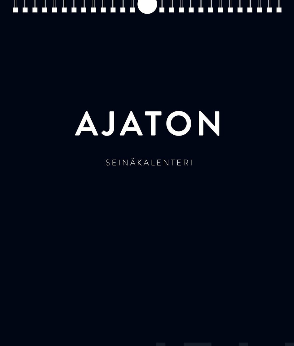 Valokuva tuotteesta Ajaton seinäkalenteri, kuuluu tuoteryhmään Seinäkalenterit.