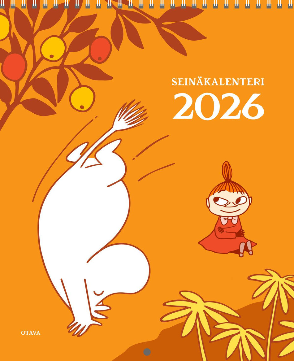 Valokuva tuotteesta Muumi - Seinäkalenteri 2026, kuuluu tuoteryhmään Seinäkalenterit.