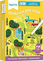 Valokuva tuotteesta Oivalluksen iloa - pakallinen puuhaa, kuuluu tuoteryhmään Pelikortit.