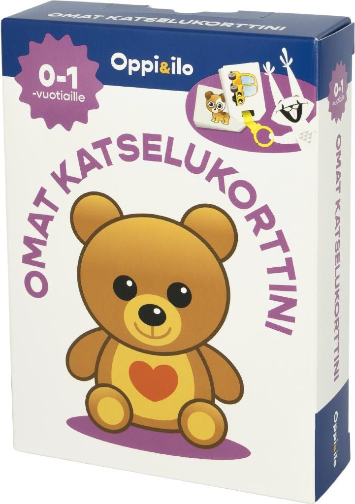 Valokuva tuotteesta Omat katselukorttini 0-1 v, kuuluu tuoteryhmään Lelut.