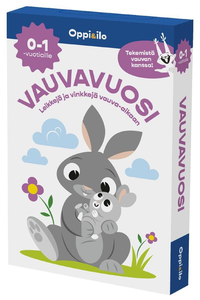 Valokuva tuotteesta Vauvavuosi-kortit 0-1 v, kuuluu tuoteryhmään Pelikortit.