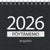 Tuotteen Pöytämemo, musta 2026 pikkukuva 1