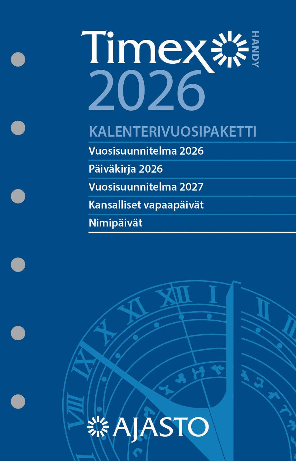Valokuva tuotteesta Timex Handy -vuosipaketti 2026, kuuluu tuoteryhmään Tasku- ja pöytäkalenterit.