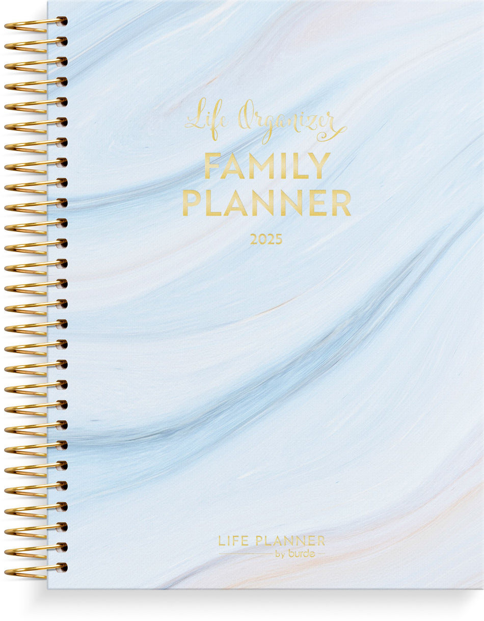 Valokuva tuotteesta Life Organizer Family Planner 2025, kuuluu tuoteryhmään Tasku- ja pöytäkalenterit.