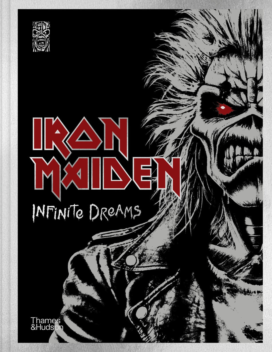 Valokuva kirjasta Bruce Dickinson / Iron Maiden / Steve Harris Iron Maiden: Infinite Dreams, kuuluu tuoteryhmään Ulk taide musiikki.