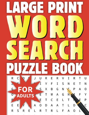 Valokuva kirjasta Laura Bidden 250 + Word Search Book for Adults: Large Print Word Search Book for Adults, Senior Adult Word Searches Books, Word Find Books, Word Search Puzzle Book, kuuluu tuoteryhmään Ulk harrasteet.