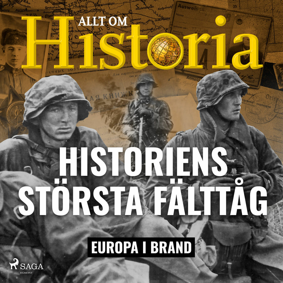 Valokuva kirjasta Kustantajan työryhmä Historiens största fälttåg, kuuluu tuoteryhmään Äänikirjat tieto.