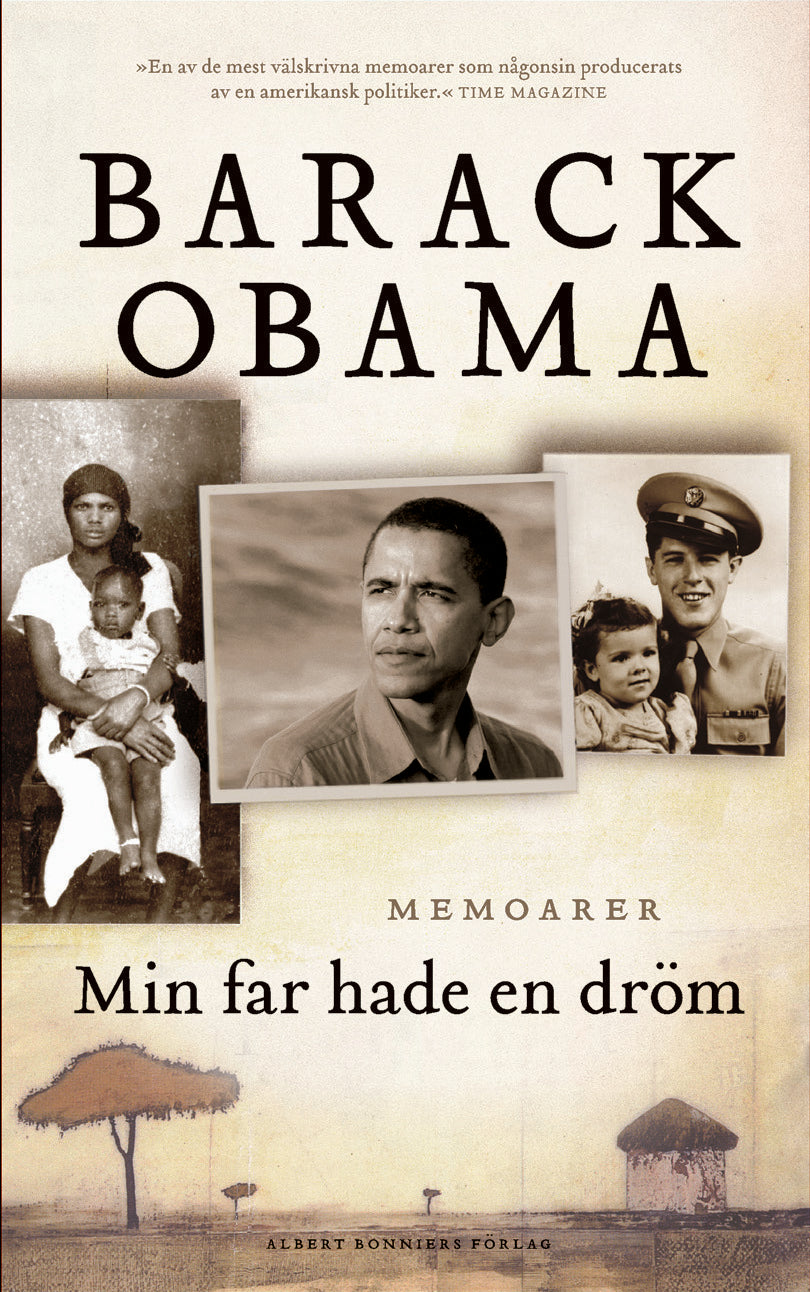 Valokuva kirjasta Barack Obama Min far hade en dröm : memoarer, kuuluu tuoteryhmään Ruots muu tieto.