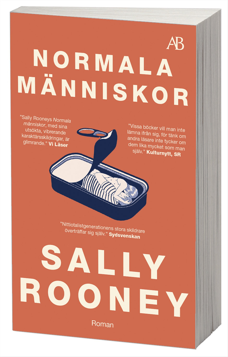 Valokuva kirjasta Sally Rooney Normala människor, kuuluu tuoteryhmään Ruots kaunokirjat.