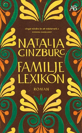 Valokuva kirjasta Natalia Ginzburg Familjelexikon, kuuluu tuoteryhmään Ruotsalaiset pokkarit.