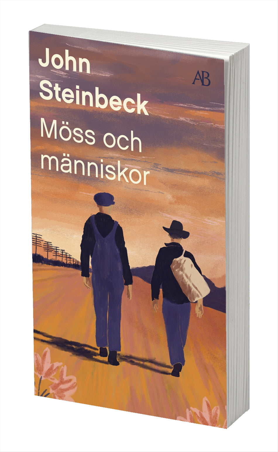Valokuva kirjasta John Steinbeck Möss och människor, kuuluu tuoteryhmään Ruots kaunokirjat.