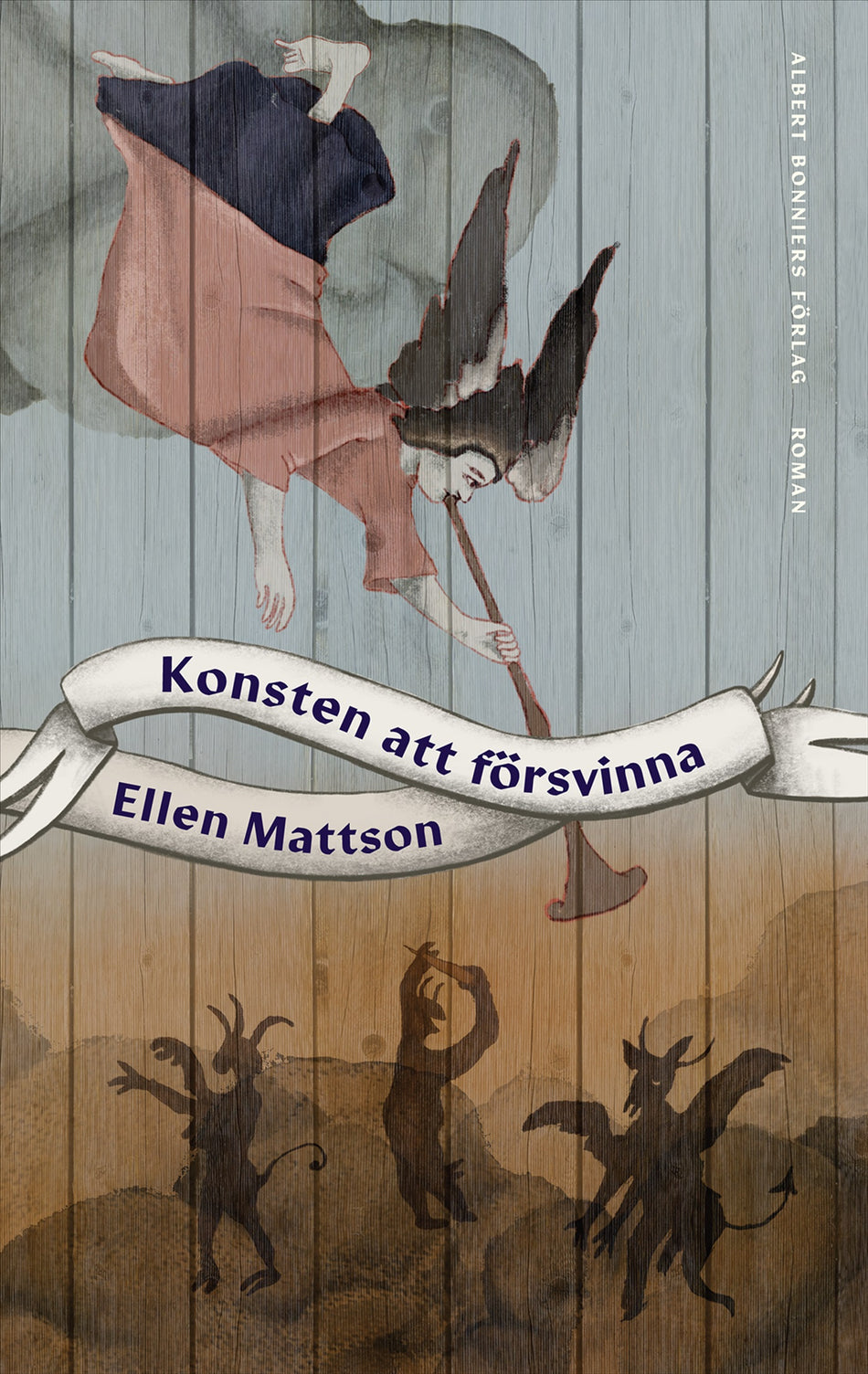 Valokuva kirjasta Ellen Mattson Konsten att försvinna, kuuluu tuoteryhmään Ruots kaunokirjat.