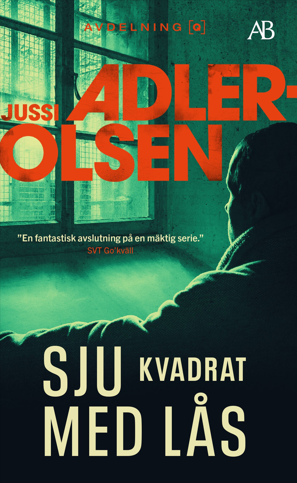 Valokuva kirjasta Jussi Adler-Olsen Sju kvadrat med lås, kuuluu tuoteryhmään Ruots kaunokirjat.