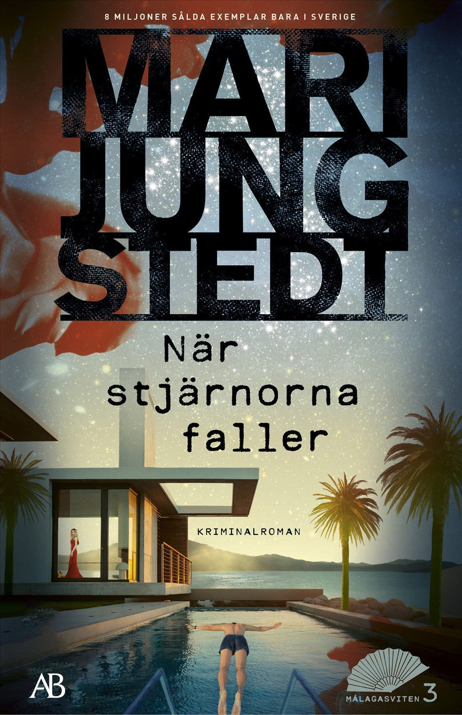 Valokuva kirjasta Mari Jungstedt När stjärnorna faller, kuuluu tuoteryhmään Ruots kaunokirjat.