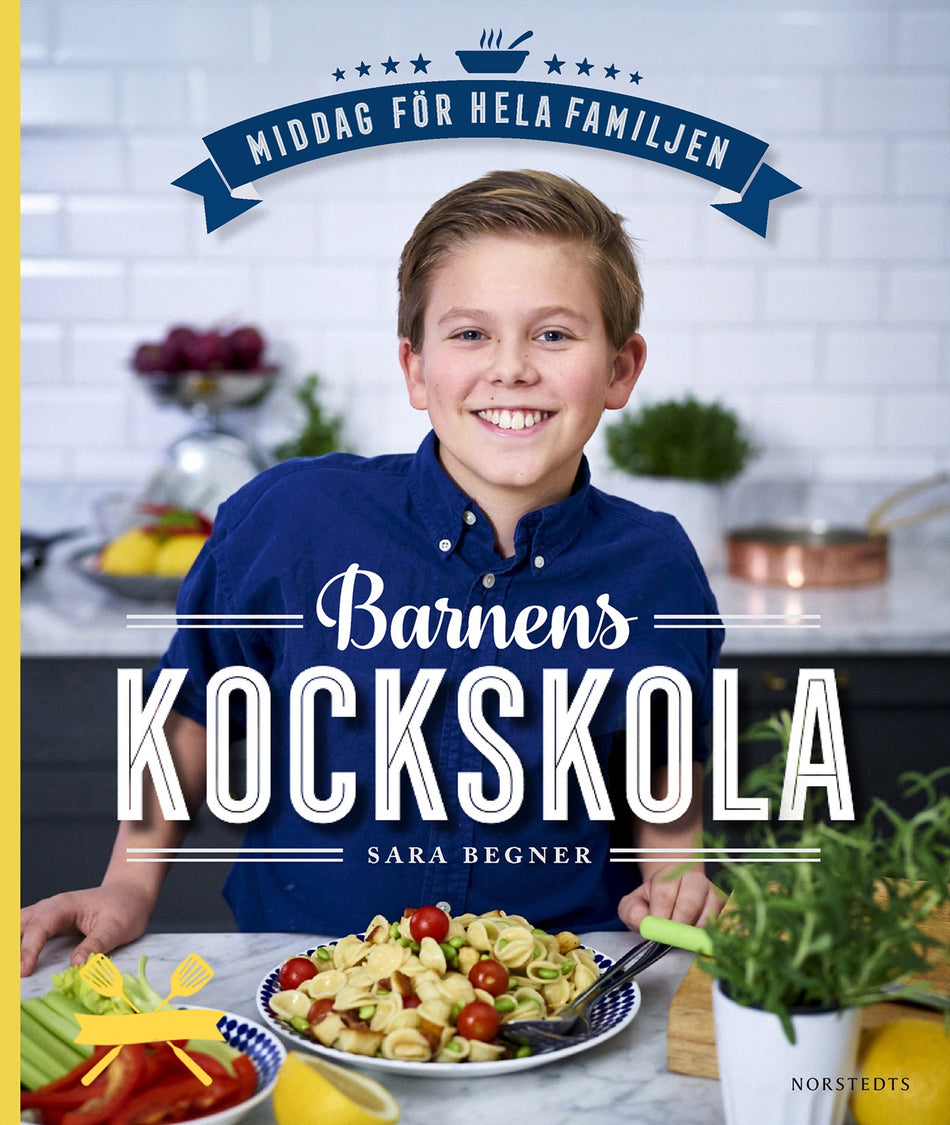 Valokuva kirjasta Sara Begner Barnens kockskola : middag för hela familjen, kuuluu tuoteryhmään Ruots harrasteet taide.