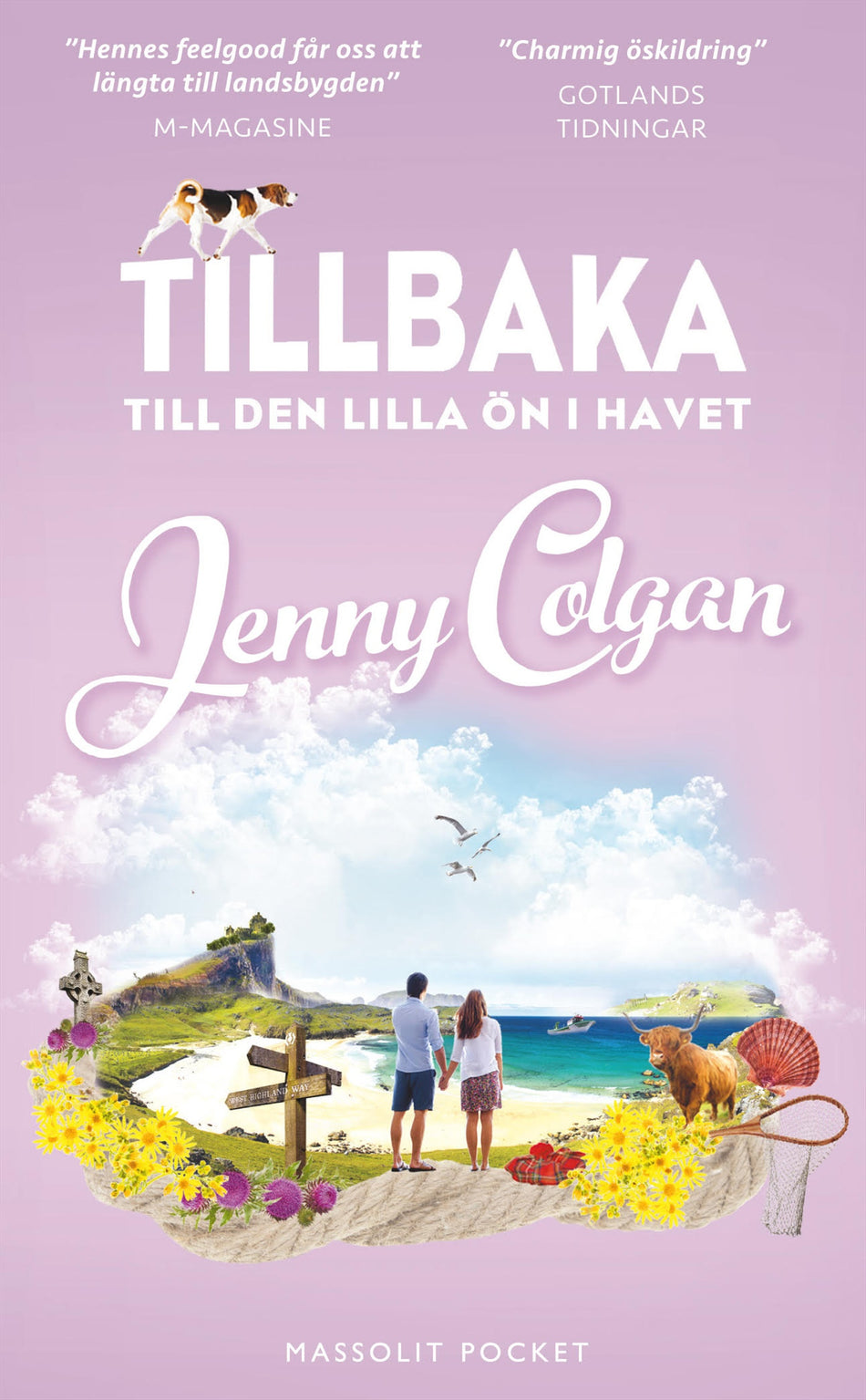 Valokuva kirjasta Jenny Colgan Tillbaka till den lilla ön i havet, kuuluu tuoteryhmään Ruots kaunokirjat.