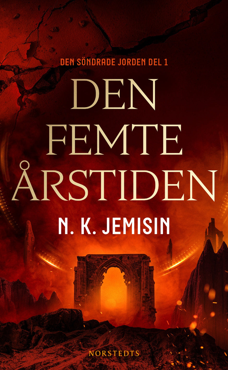 Valokuva kirjasta N. K. Jemisin Den femte årstiden, kuuluu tuoteryhmään Ruots kaunokirjat.