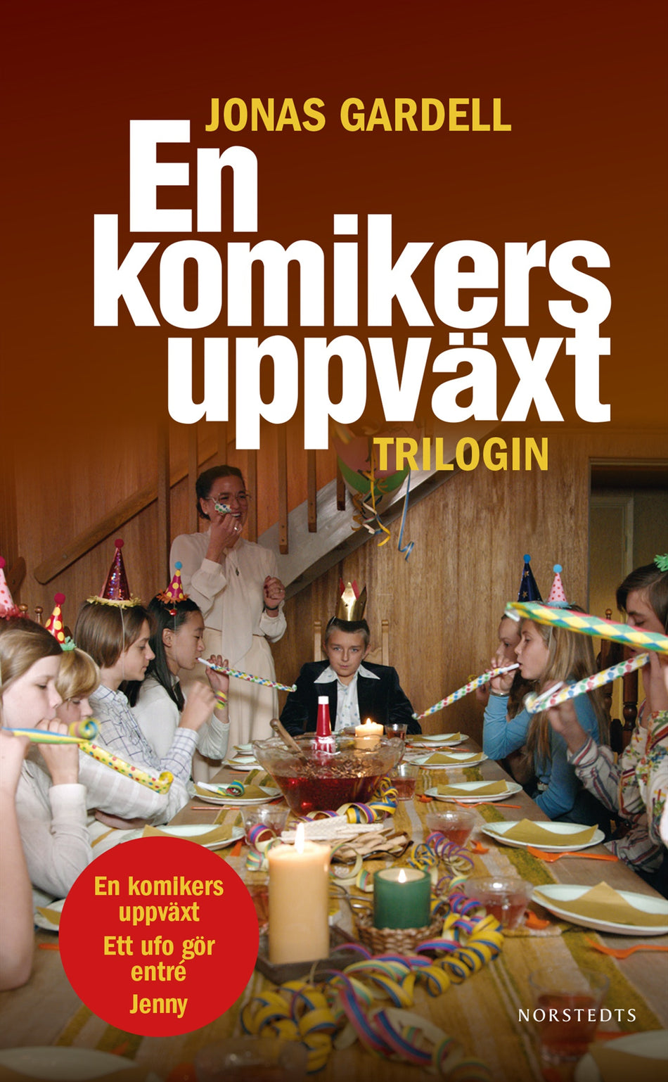 Valokuva kirjasta Jonas Gardell En komikers uppväxt ; Ett ufo gör entré ; Jenny, kuuluu tuoteryhmään Ruots kaunokirjat.