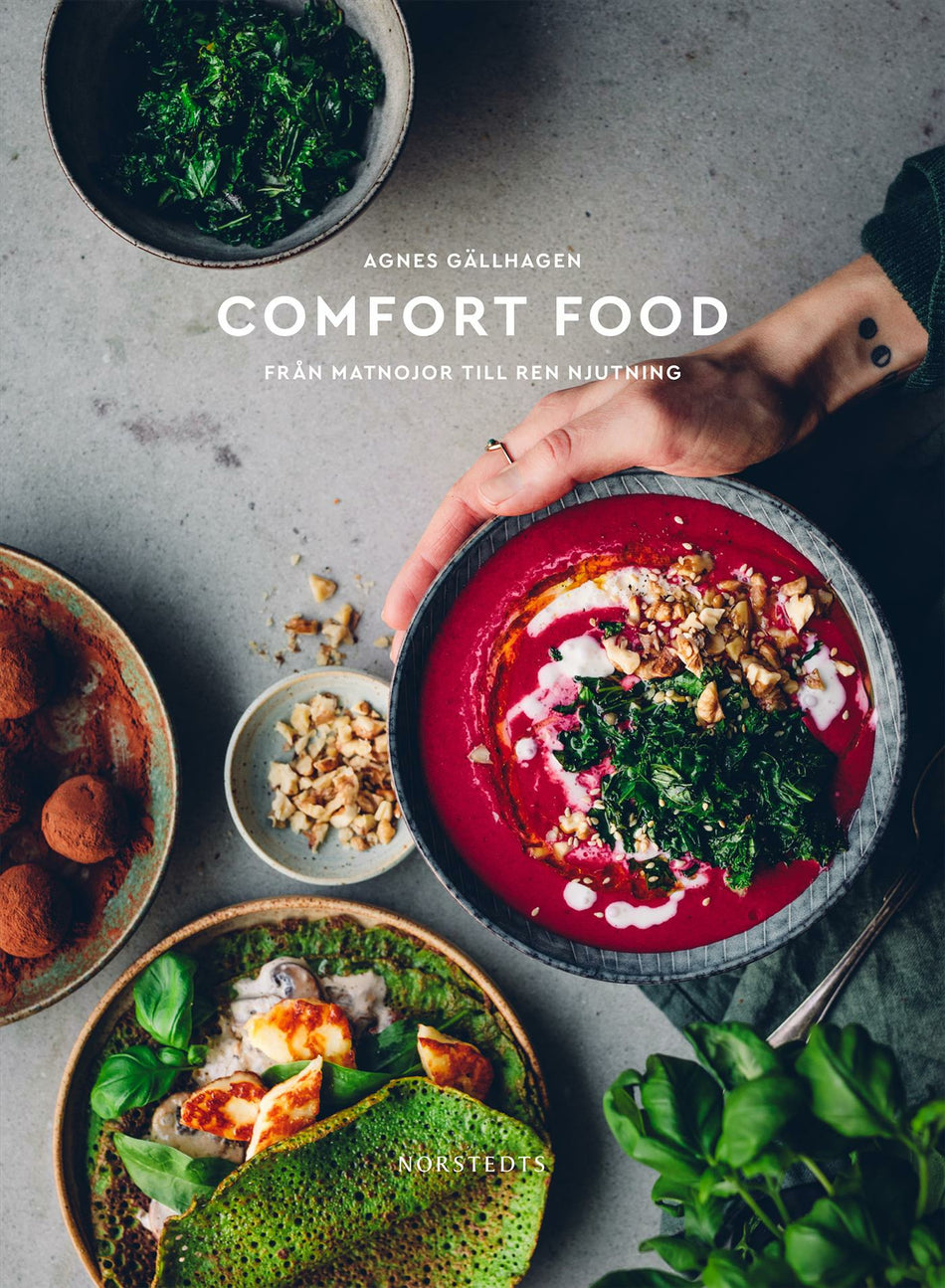 Valokuva kirjasta Agnes Gällhagen Comfort food : från matnojor till ren njutning, kuuluu tuoteryhmään Ruots harrasteet taide.