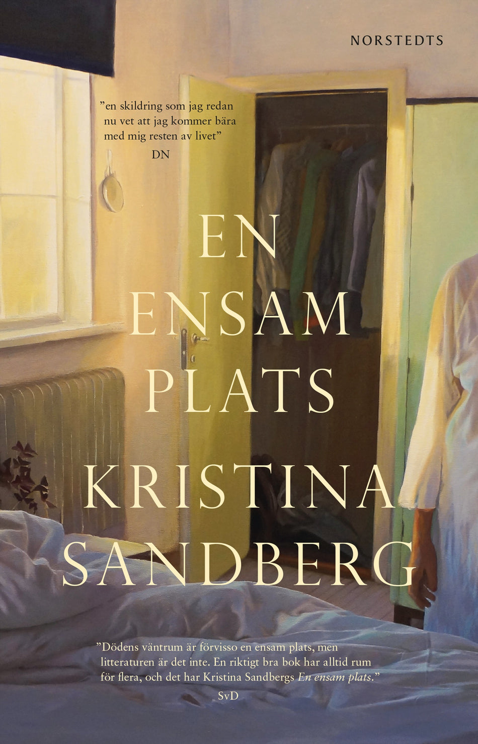 Valokuva kirjasta Kristina Sandberg En ensam plats, kuuluu tuoteryhmään Ruots kaunokirjat.