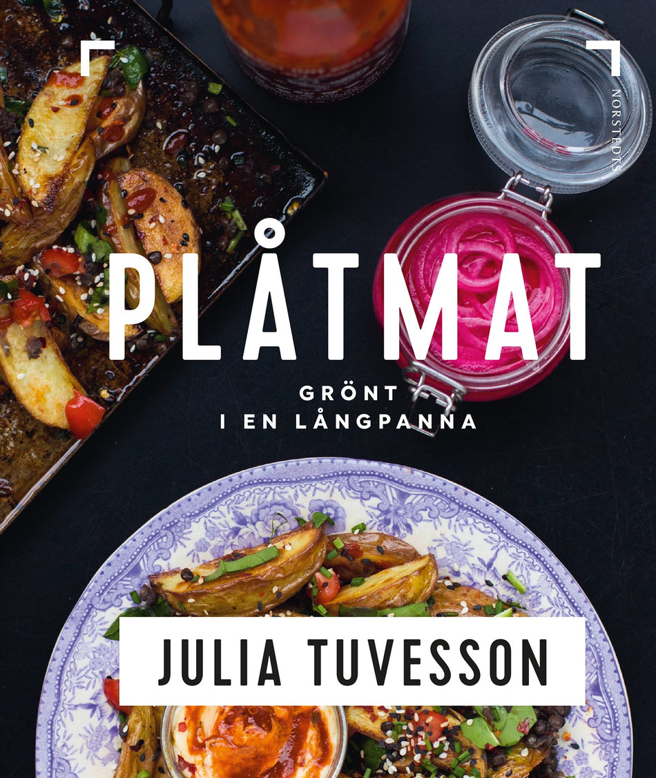 Valokuva kirjasta Julia Tuvesson Plåtmat : grönt i en långpanna, kuuluu tuoteryhmään Ruots harrasteet taide.