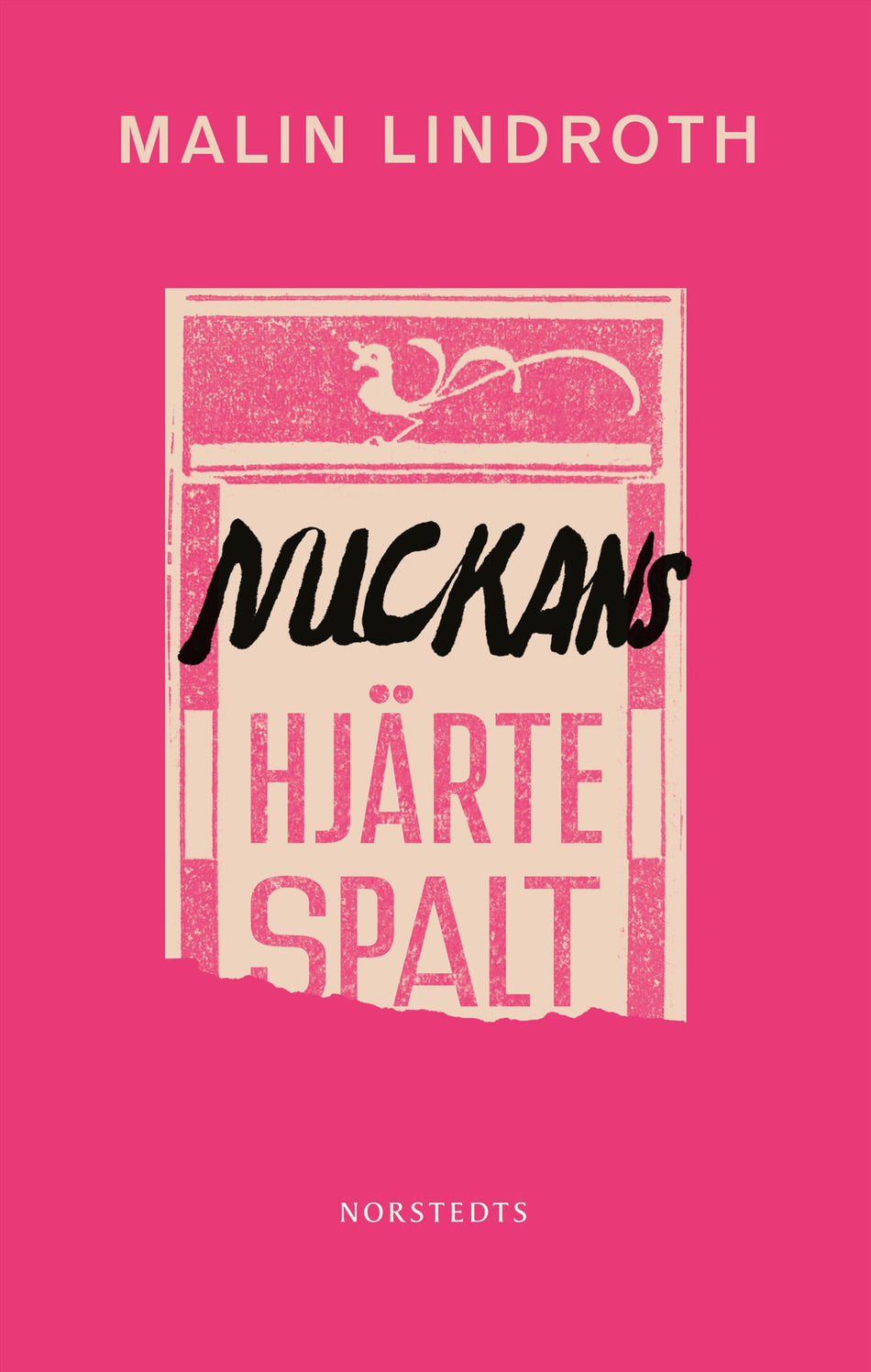 Valokuva kirjasta Malin Lindroth Nuckans hjärtespalt, kuuluu tuoteryhmään Ruots muu tieto.