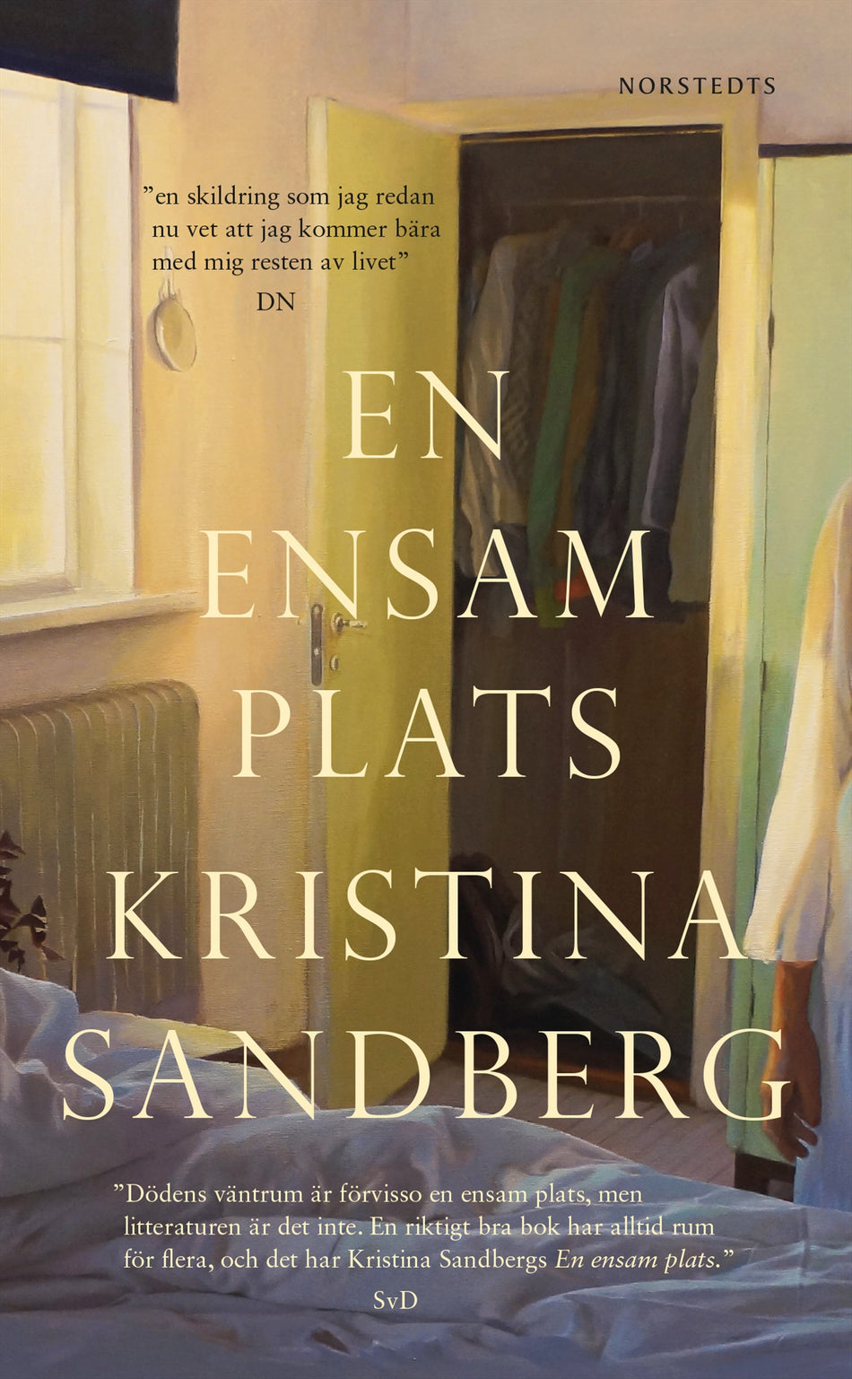 Valokuva kirjasta Kristina Sandberg En ensam plats, kuuluu tuoteryhmään Ruots kaunokirjat.