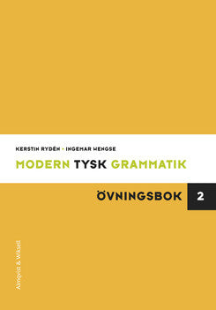 Valokuva kirjasta Kerstin Rydén / Ingemar Wengse Modern tysk grammatik Övningsbok 2 med Facit, kuuluu tuoteryhmään Ruots muu tieto.