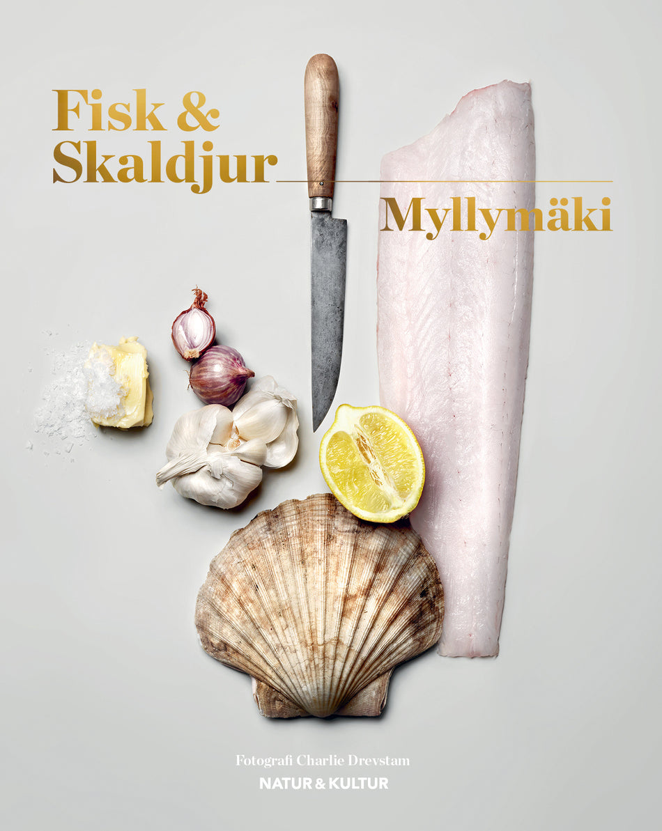 Valokuva kirjasta Tommy Myllymäki Fisk &amp; skaldjur, kuuluu tuoteryhmään Ruots harrasteet taide.