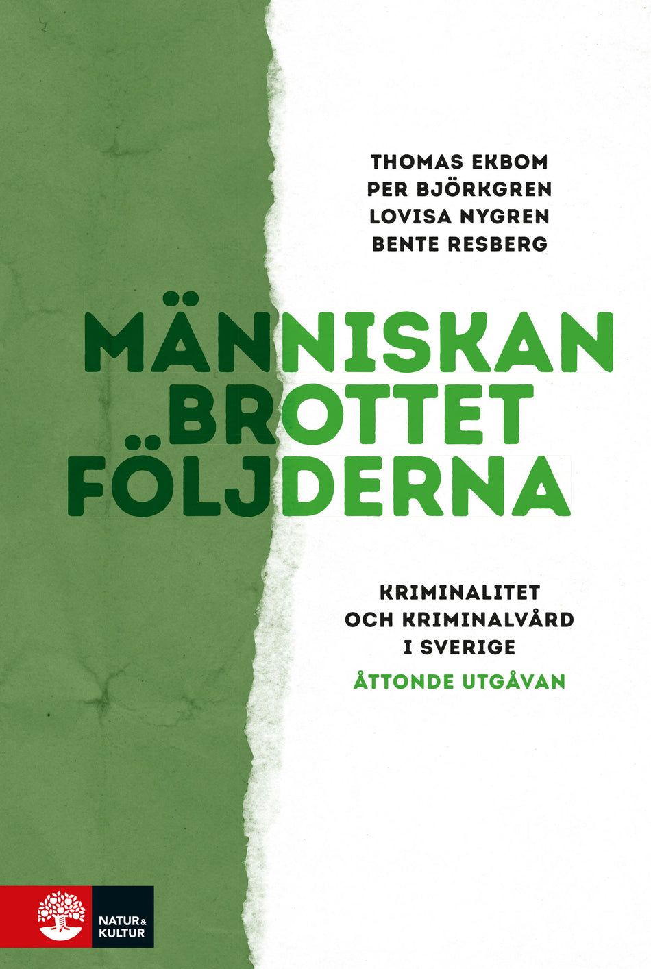 Valokuva kirjasta Thomas Ekbom / Per Björkgren / Lovisa Nygren / Bente Resberg Människan, brottet, följderna, kuuluu tuoteryhmään Ruots muu tieto.