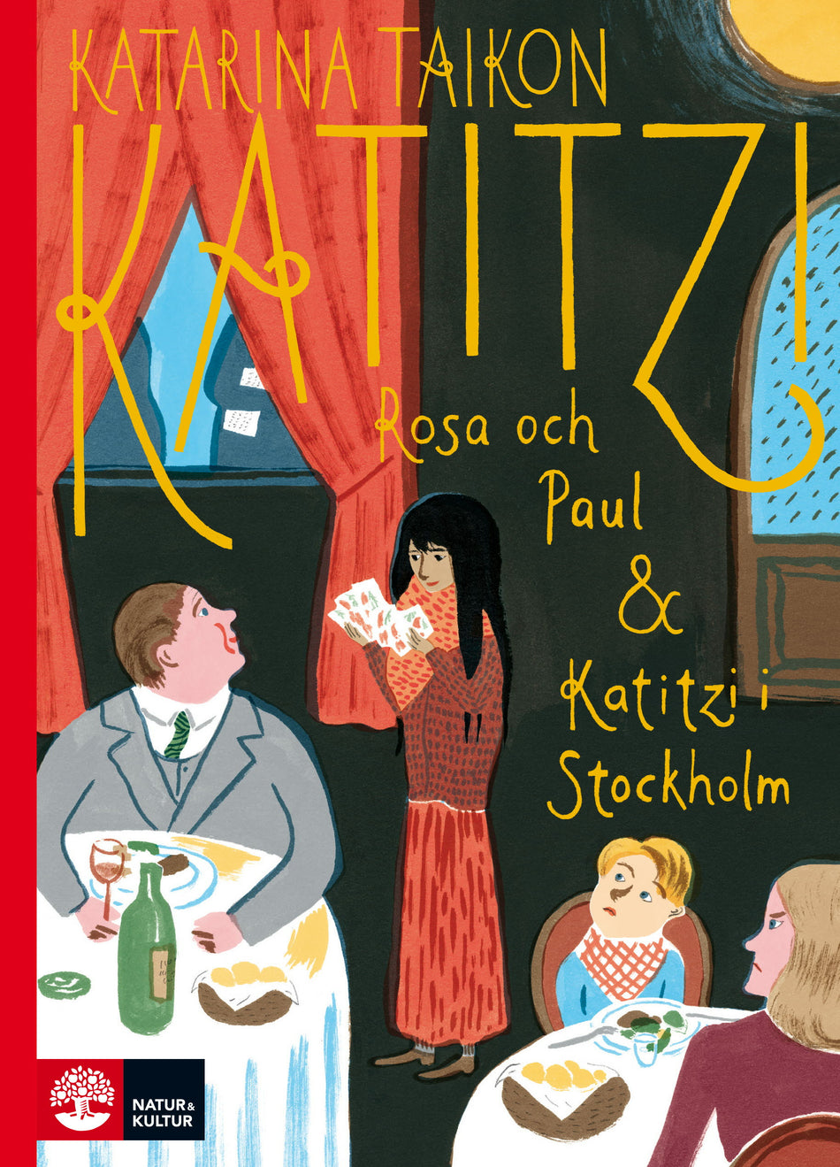 Valokuva kirjasta Katarina Taikon Katitzi, Rosa och Paul ; Katitzi i Stockholm, kuuluu tuoteryhmään Ruots lapset nuoret ja sarjakuvat.