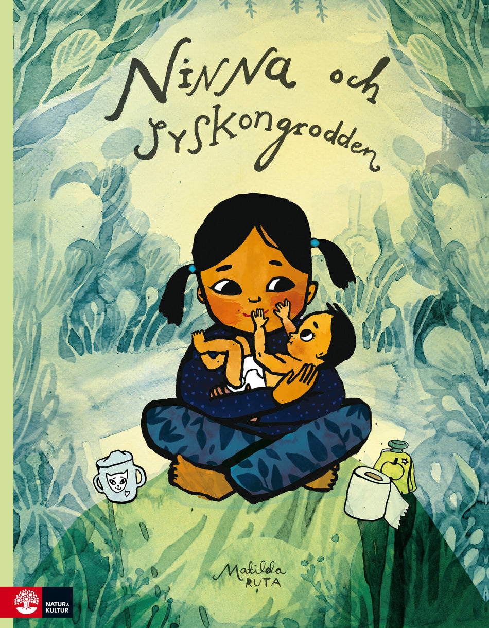 Valokuva kirjasta Matilda Ruta Ninna och syskongrodden, kuuluu tuoteryhmään Ruots lapset nuoret ja sarjakuvat.