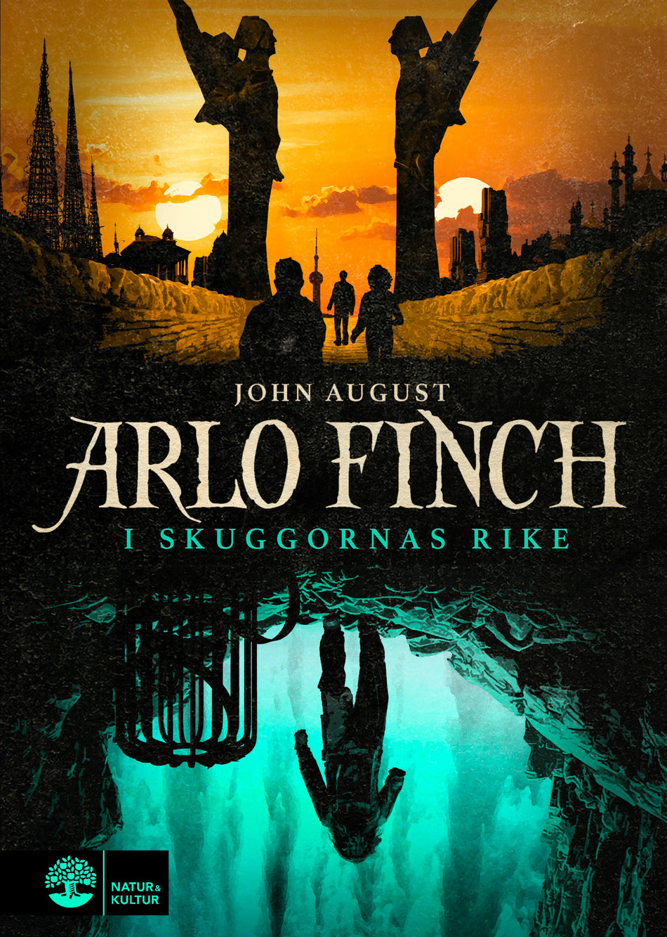 Valokuva kirjasta John August Arlo Finch i skuggornas rike, kuuluu tuoteryhmään Ruots lapset nuoret ja sarjakuvat.